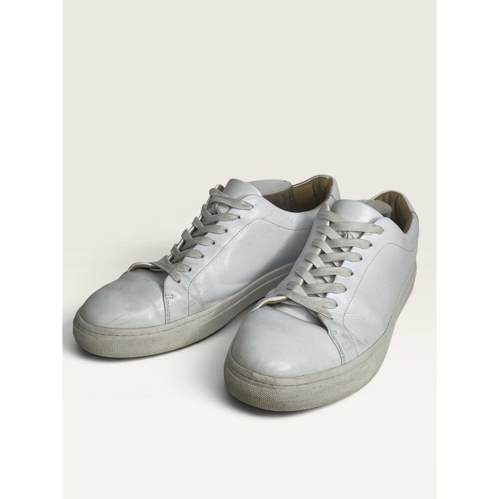 Thursday Boot Co Everyday Low Top Sneakers White Leather Shoes Mens 14